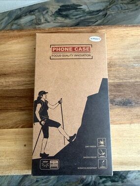 Universal Phone Case for iPhone 11 - Brown Kraft Packaging